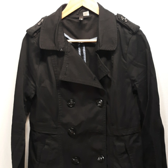 H&M Black Fall Military Jacket - Picture 1 of 8